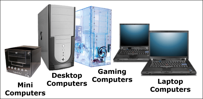 Four types of computers