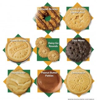 Types of Girl Scout Cookies