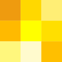 Types Of Yellow