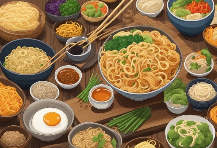 Types Of Asian Noodles