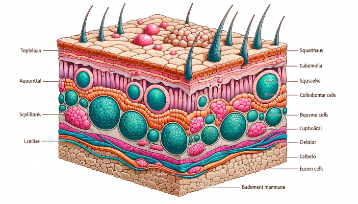 Types Of Epithelial Tissue