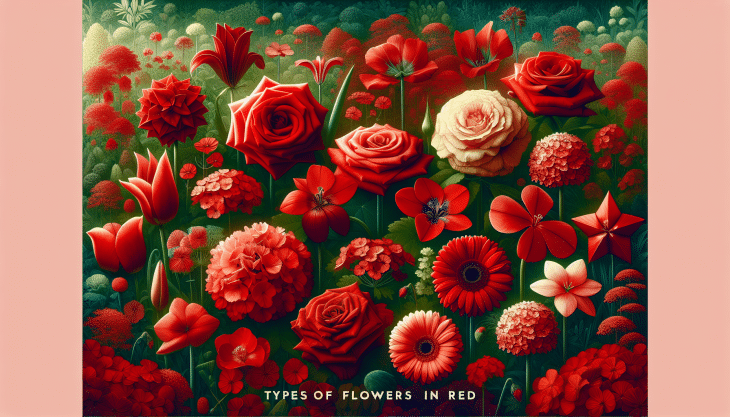 Types Of Flowers Red