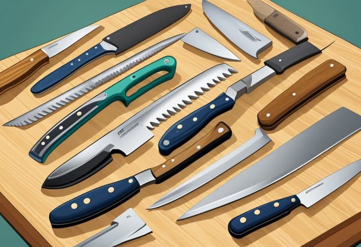 Types Of Kitchen Knives