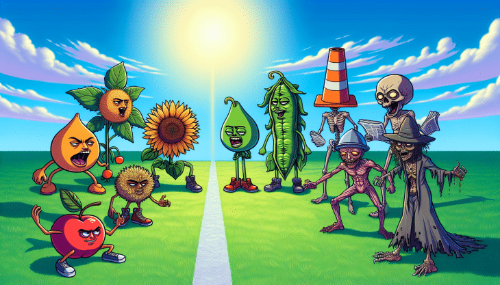 Types Of Plants Vs Zombies