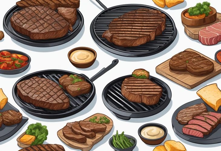 Types Of Steak Cooked